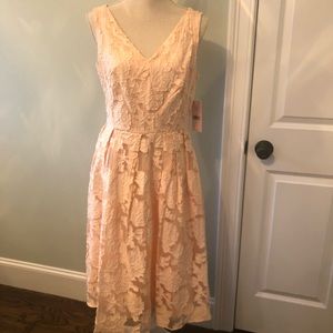 Nanette Lepore ballet slipper fit n’ flare dress